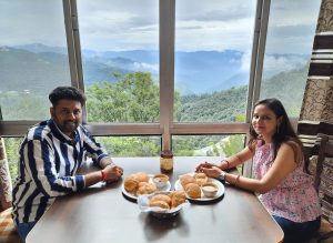 Pure vegetarian food at Sunrise Villa Shimla